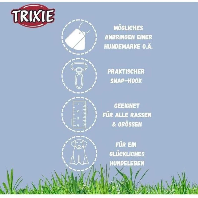 TRIXIE CityStyle laisse 3 positions en PVC M-L 2m Vert