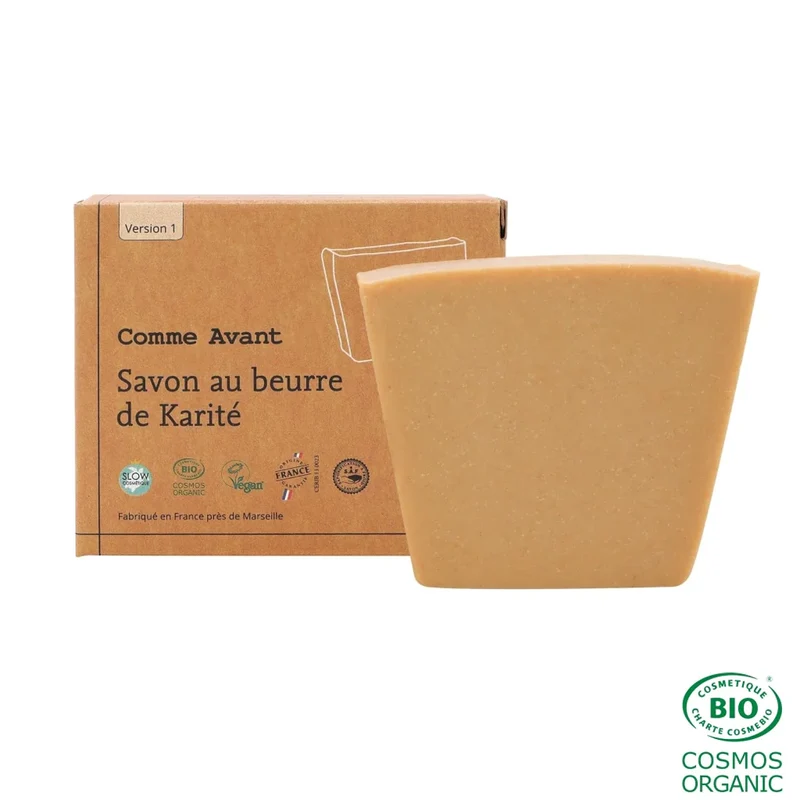 Savon pour Peaux Normales au beurre de Karité - 100 g - Comme Avant