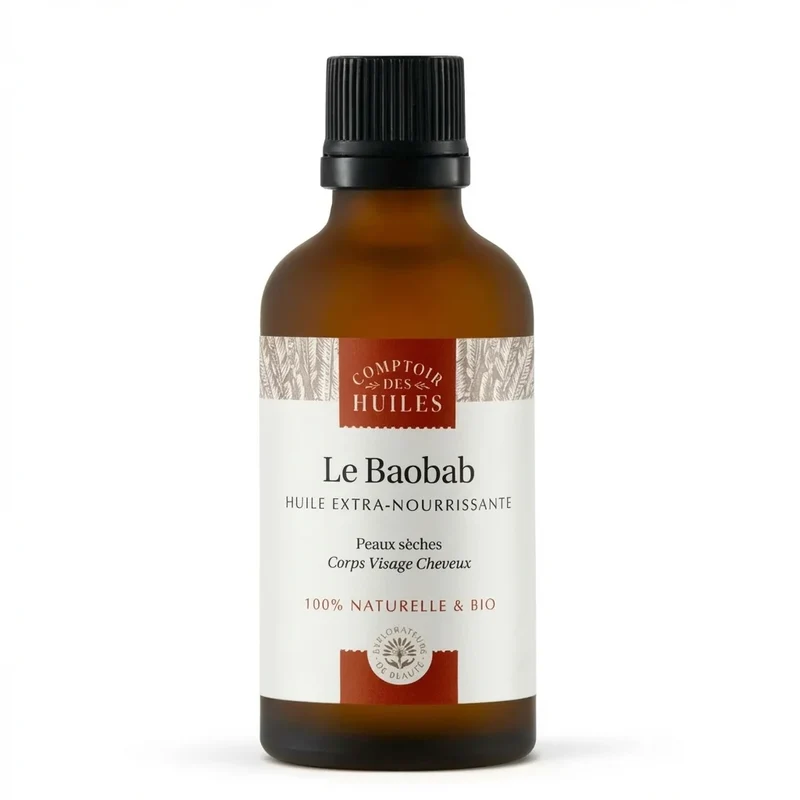 Huile de Baobab bio - 50ml - Comptoir des Huiles