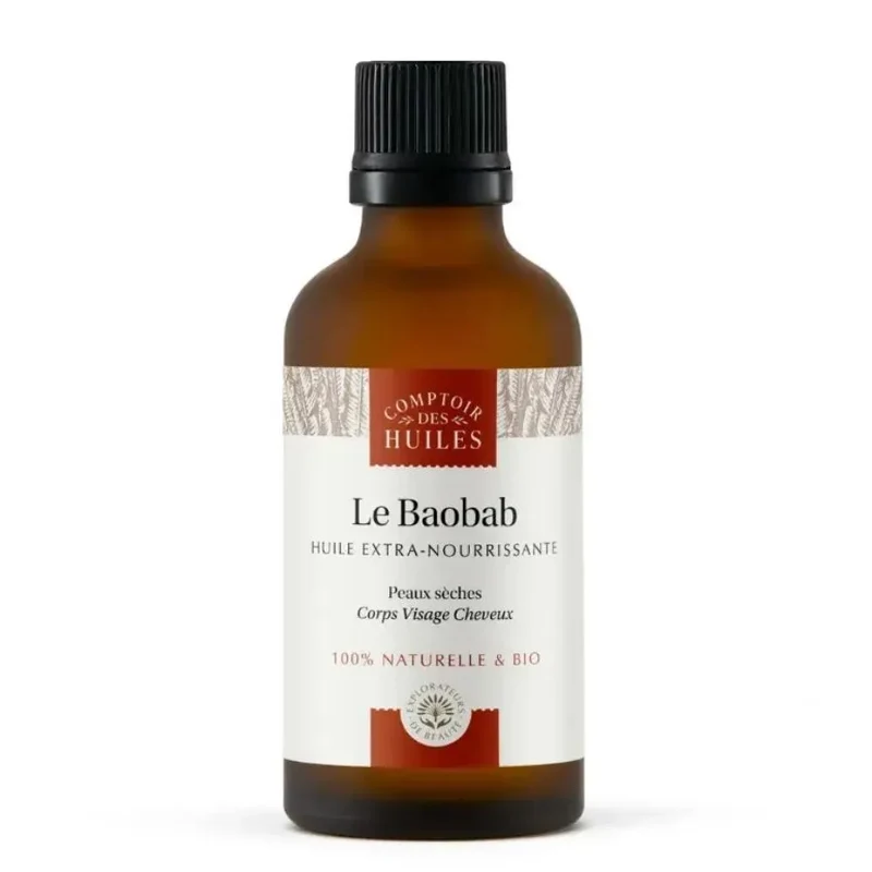 Huile de Baobab bio - 50ml - Comptoir des Huiles