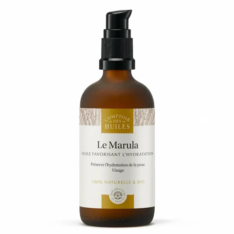 Huile de Marula Bio - Flacon pompe 100 ml - Comptoir des Huiles