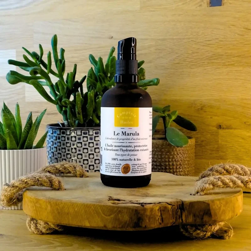 Huile de Marula Bio - Flacon pompe 100 ml - Comptoir des Huiles