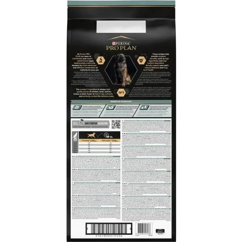 PRO PLAN Large Adult Robust Sensitive Digestion Riche en agneau 14kg