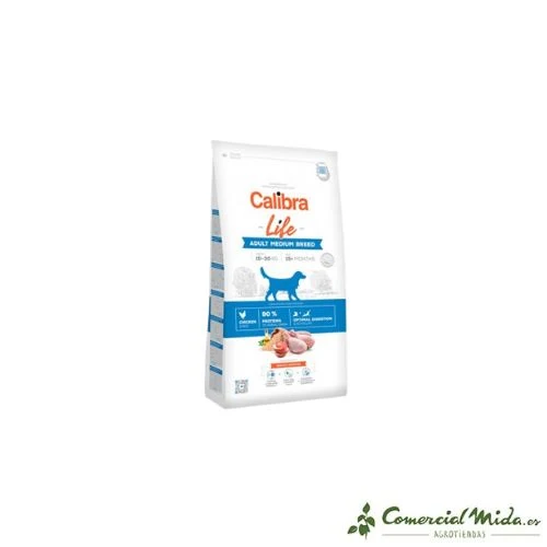 Calibra Dog Life Adulte Race Moyenne