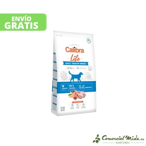 Calibra Dog Life Adulte Race Moyenne