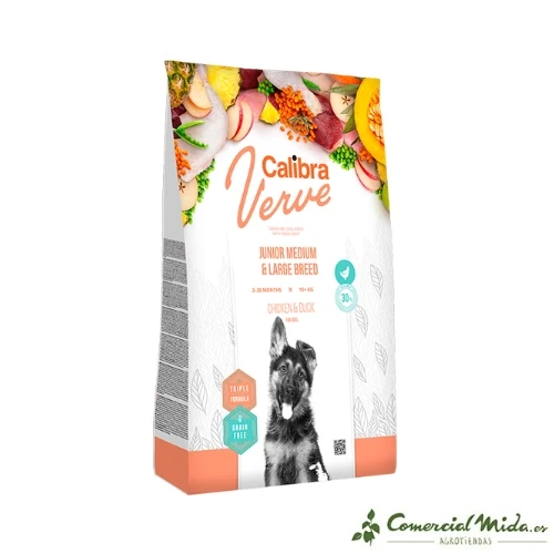 CALIBRA CHIEN GF VERVE CANARD POULET