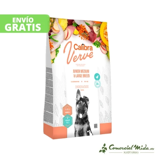 CALIBRA CHIEN GF VERVE CANARD POULET