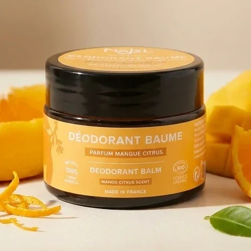Déodorant Solide Baume bio & vegan - Mangue Citrus - Najel