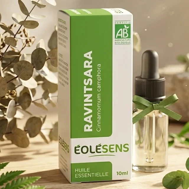 Huile essentielle de Ravintsara Bio - 10ml - Eolesens
