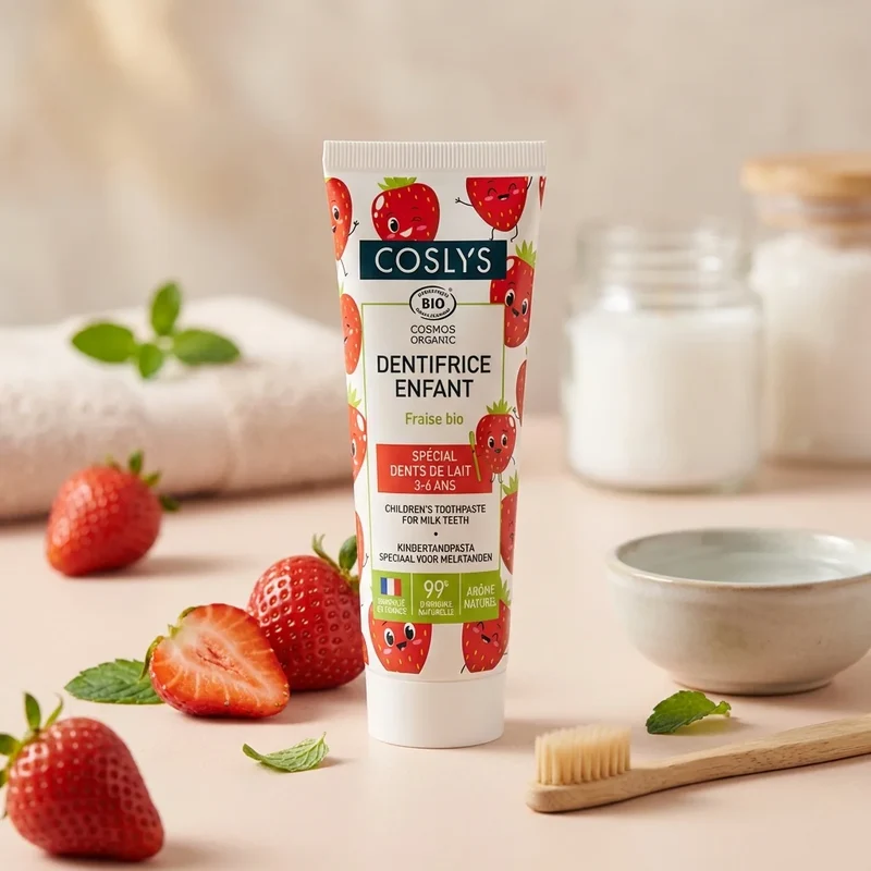 Dentifrice enfant - Fraise - 50 ml - Coslys