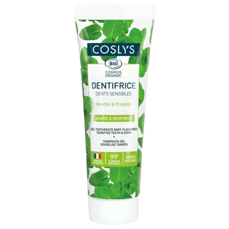 Dentifrice dents sensibles - BIO - 75 ml - Coslys