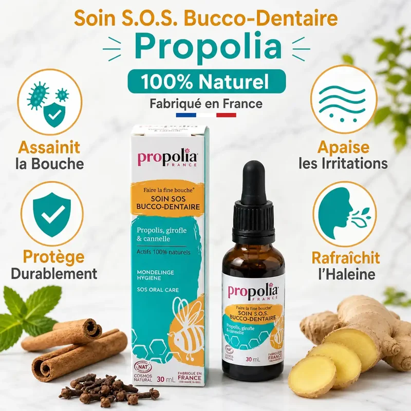 Soin S.O.S. bucco-dentaire - 30 ml - Propolia