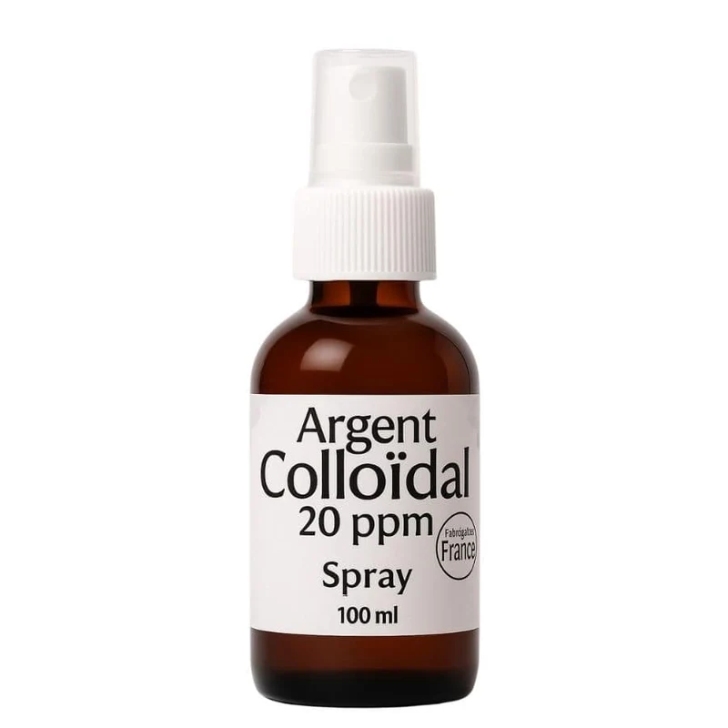 Spray cutané Argent Colloïdal 20ppm – 100 ml – Dr.Theiss