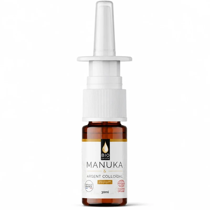 Dr. Theiss Spray Nasal au Miel de Manuka & Argent Colloïdal - 30ml