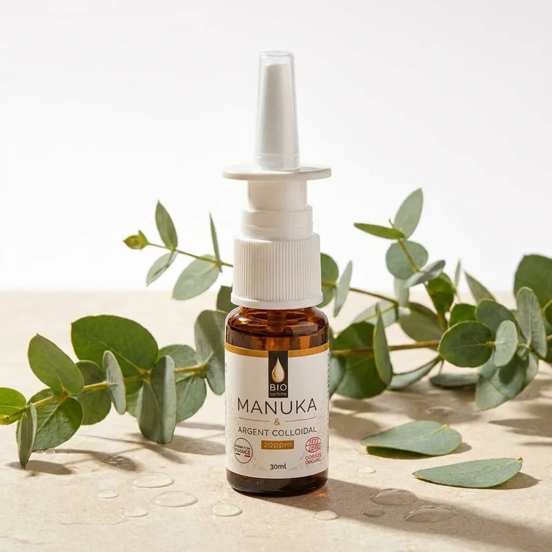 Dr. Theiss Spray Nasal au Miel de Manuka & Argent Colloïdal - 30ml