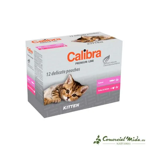 Calibra Cat Nourriture pour Chat Chaton Multipack