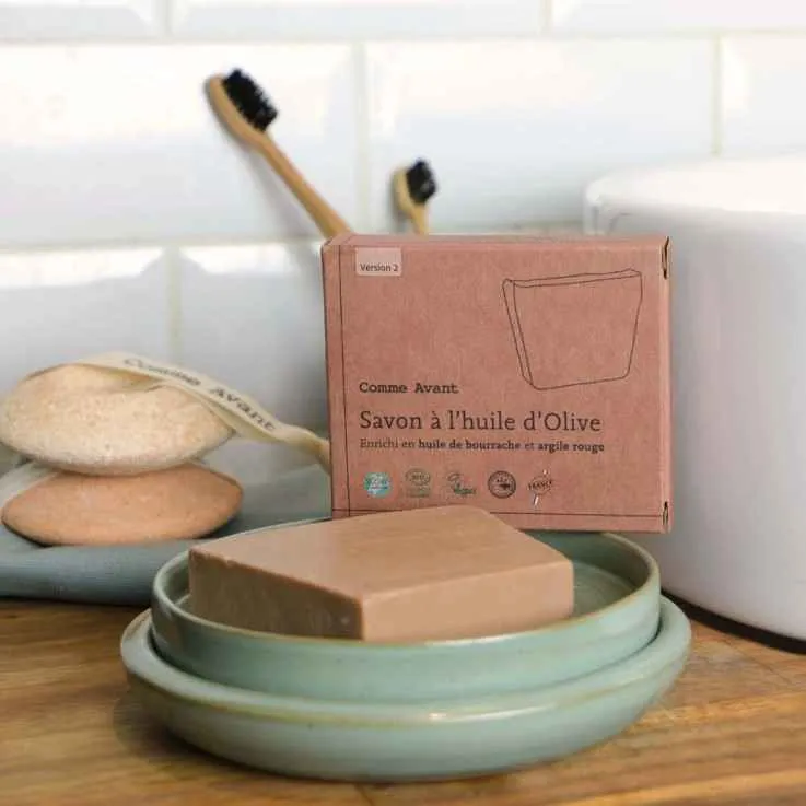 Savon pour Peaux Sèches à l’huile de Bourrache - 100 g - Comme Avant