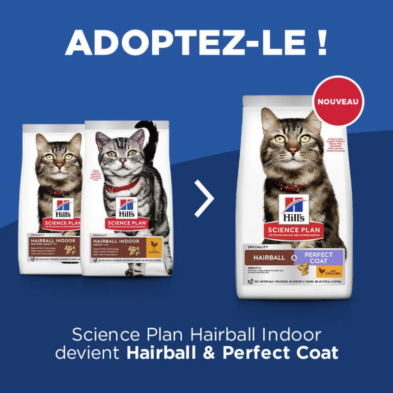 Hill's Hairball & Perfect Coat