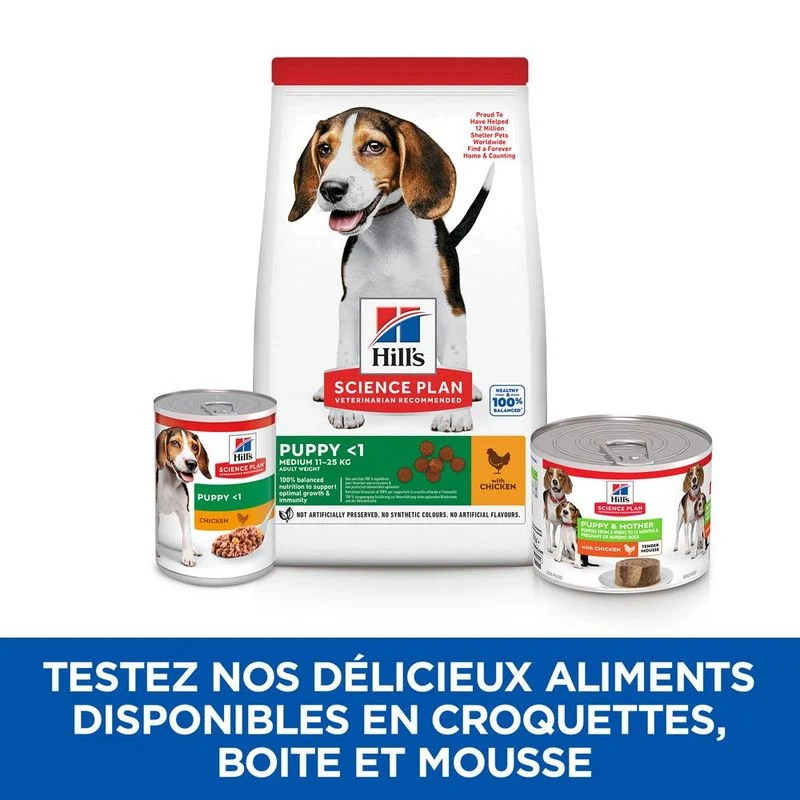 Hill's Puppy & Mother Mousse 12x200g