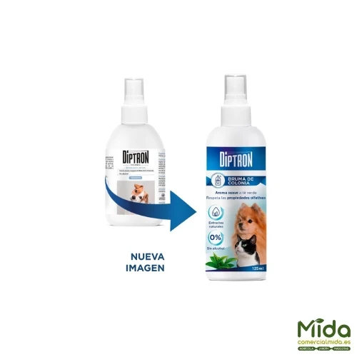 Eau de Cologne naturelle pour chiens DIPTRON 250ml