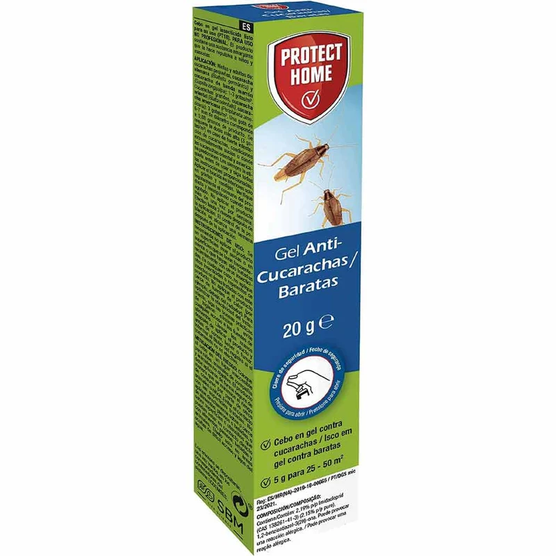 Gel insecticide anti-cafards PROTECT HOME 20 g