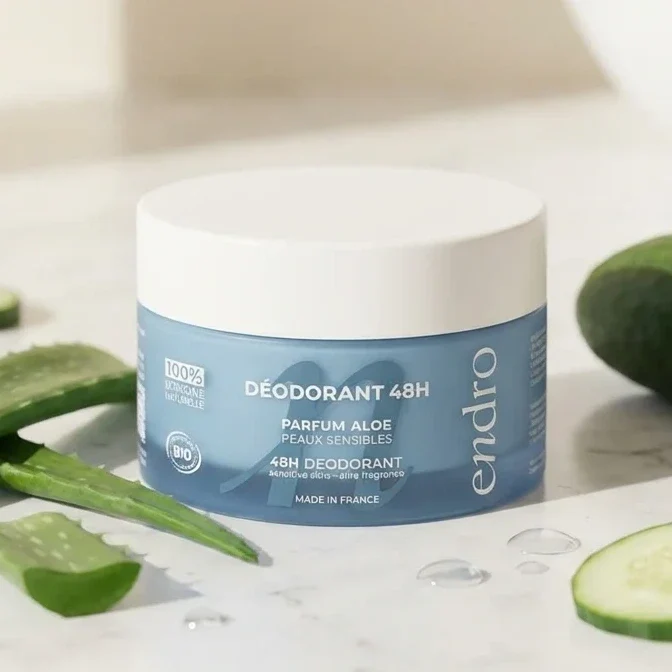 Déodorant Solide Aloe Vera - Peaux Sensibles - Endro