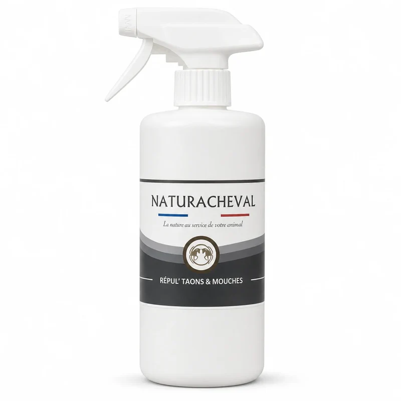 Répul' Taons & Mouches avec Huile de Cade - 500 ml Naturacheval