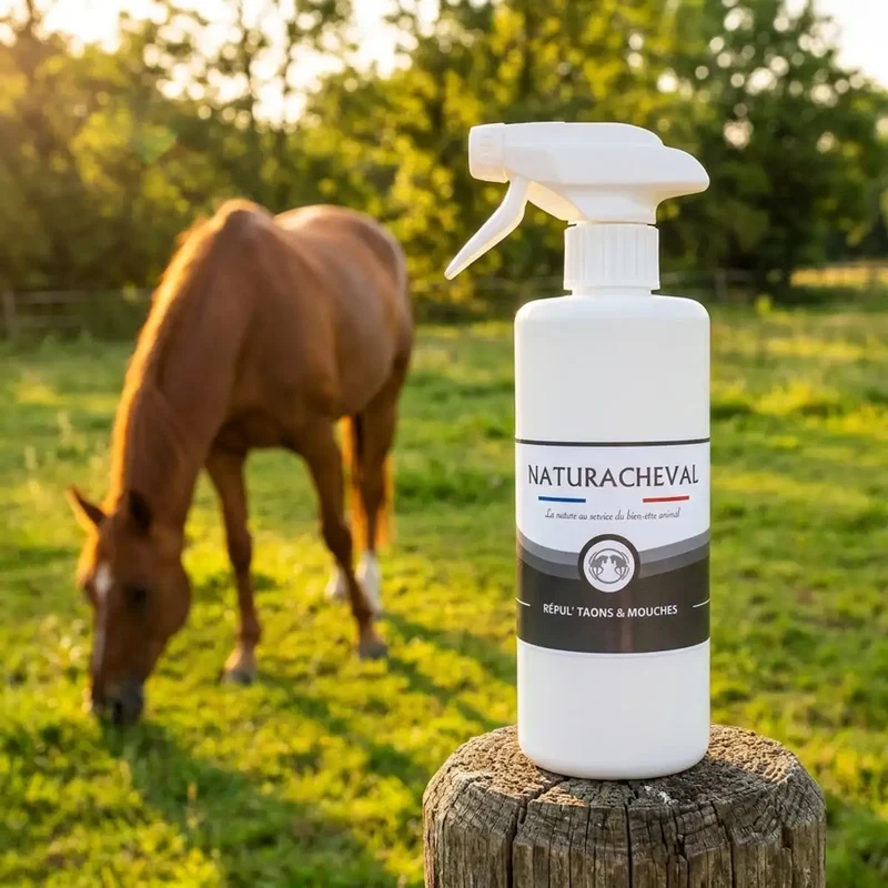 Répul' Taons & Mouches avec Huile de Cade - 500 ml Naturacheval