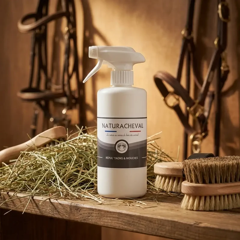 Répul' Taons & Mouches avec Huile de Cade - 500 ml Naturacheval