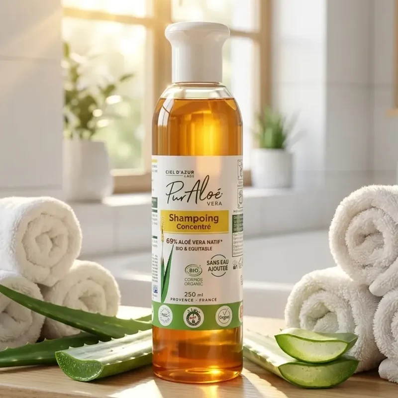 Shampoing Aloé Vera Bio - 250 ml – Pur’Aloé