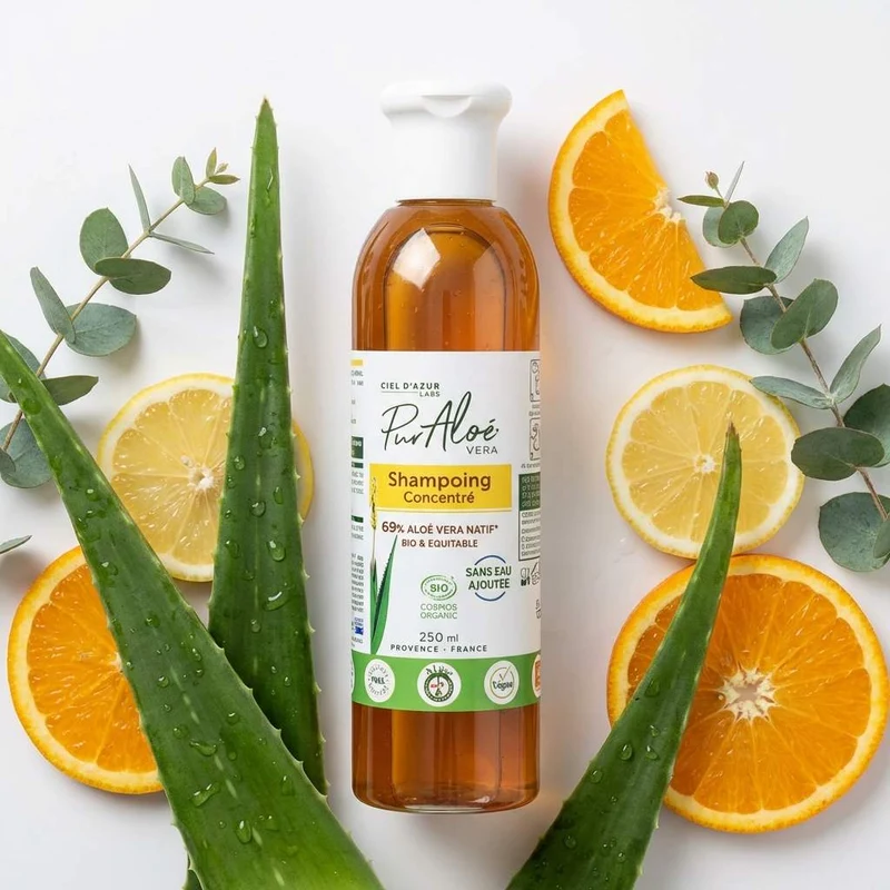 Shampoing Aloé Vera Bio - 250 ml – Pur’Aloé