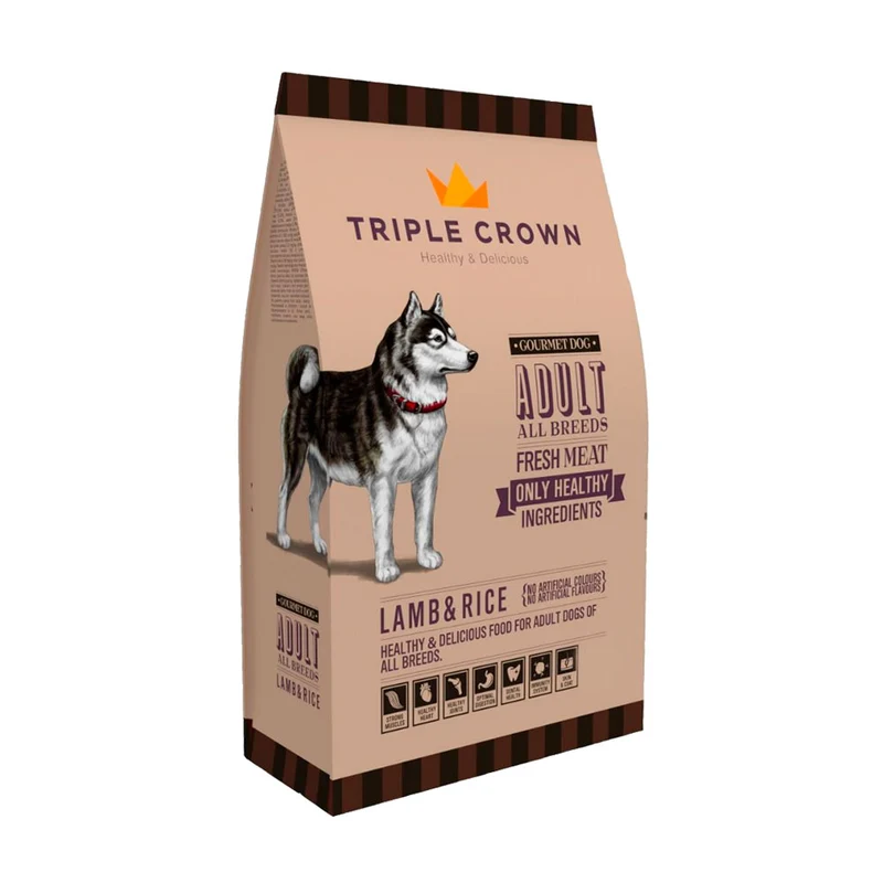 Je pense que TRIPLE CROWN GOURMET DOG pour les chiens adultes