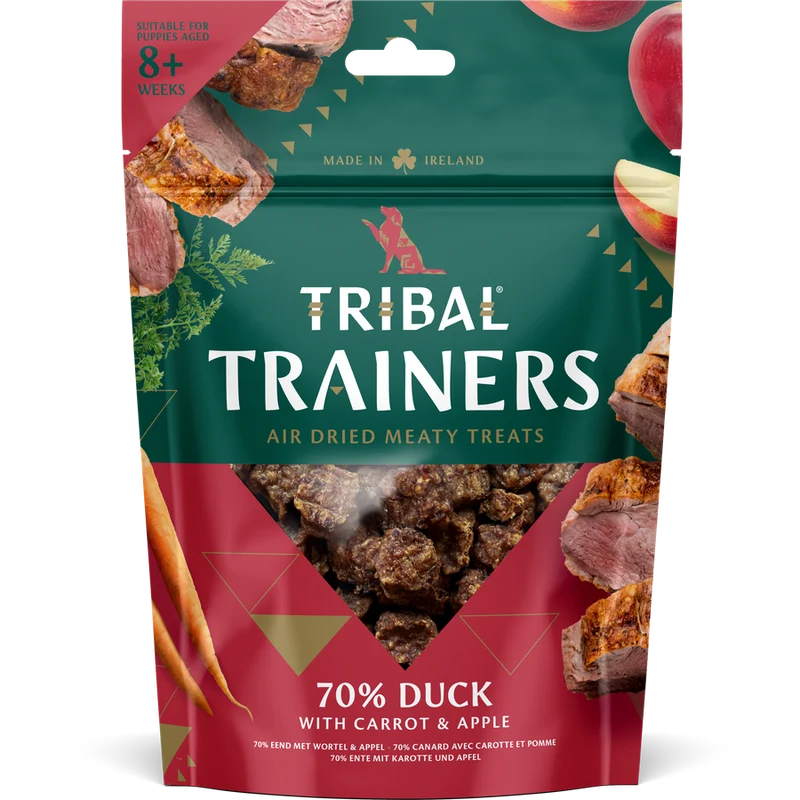 TRIBAL Friandises d'Éducation Canard, Carotte & Pomme pour Chien 80g