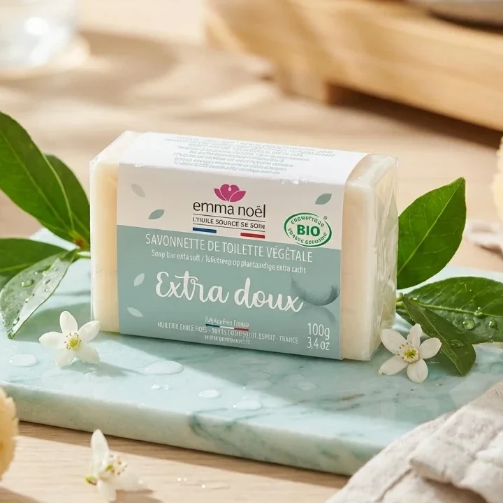 Savonnette hypoallergenique - 100 g - Emma Noël