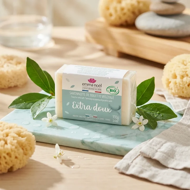 Savonnette hypoallergenique - 100 g - Emma Noël