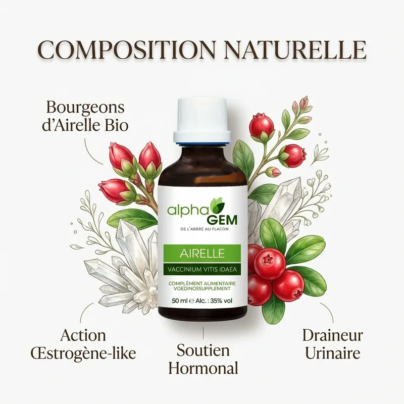 Macérat de Bourgeons d’Airelle Bio – 50 ml — Alphagem