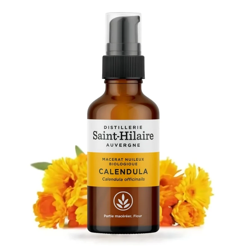 Huile Végétale de Calendula Bio - Saint-Hilaire - 50ml
