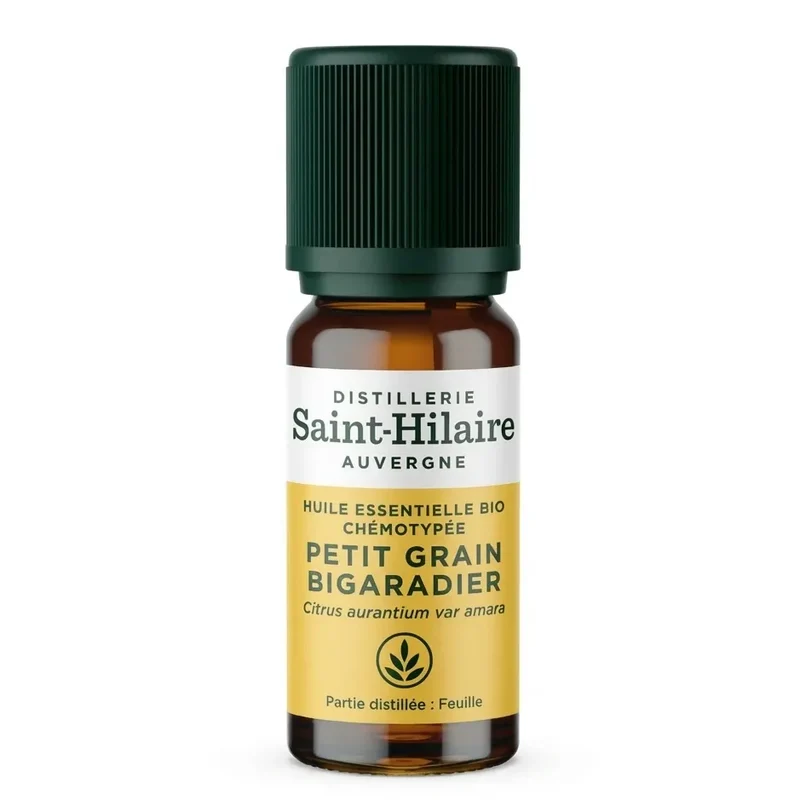 Huile Essentielle Petit Grain Bigaradier Bio - Saint-Hilaire - 10 ml