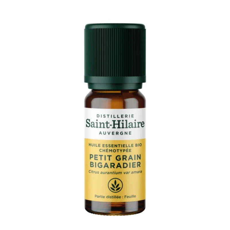 Huile Essentielle Petit Grain Bigaradier Bio - Saint-Hilaire - 10 ml