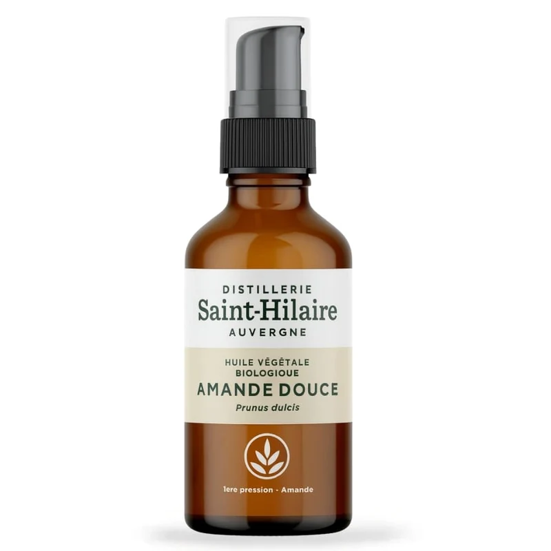 Huile végétale d'Amande Douce Bio - Saint-Hilaire - 50ml