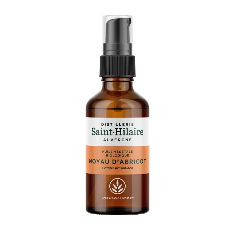 Huile Végétale d'Abricot Bio - Saint-Hilaire - 50 ml