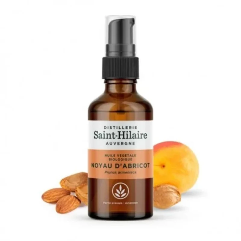 Huile Végétale d'Abricot Bio - Saint-Hilaire - 50 ml
