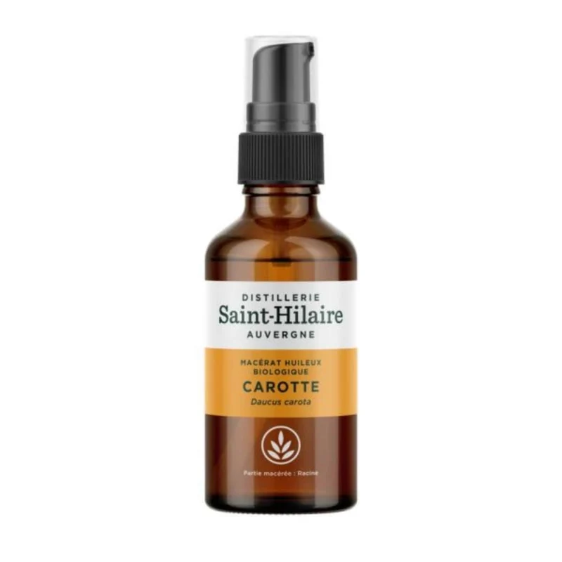 Huile végétale à la Carotte Bio - Saint Hilaire - 50 ml