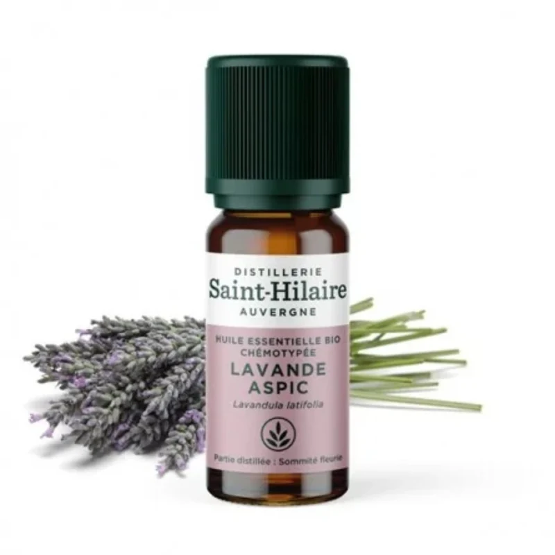 Huile Essentielle de Lavande Aspic Bio - Saint Hilaire - 10 ml