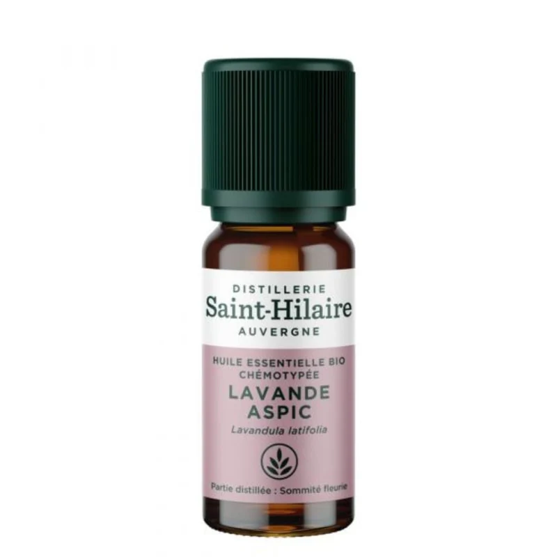 Huile Essentielle de Lavande Aspic Bio - Saint Hilaire - 10 ml