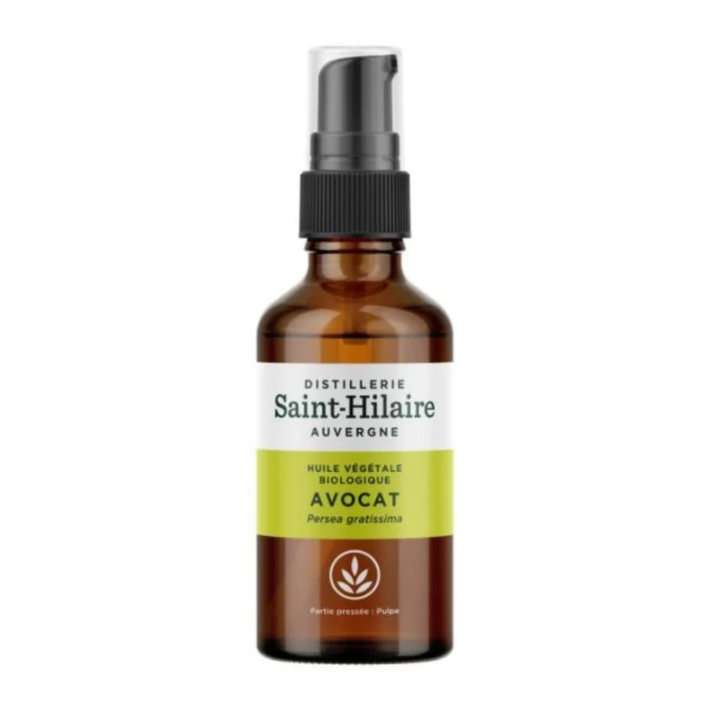 Huile Végétale d'Avocat Bio - Saint-Hilaire - 50 ml