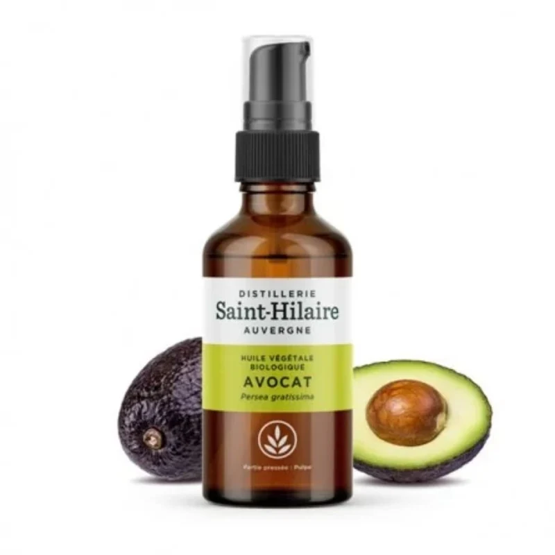 Huile Végétale d'Avocat Bio - Saint-Hilaire - 50 ml