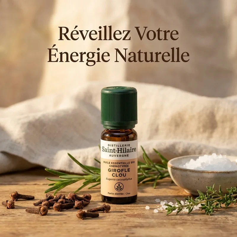 Huile Essentielle de Clou de Girofle BIO - Saint Hilaire - 10 ml
