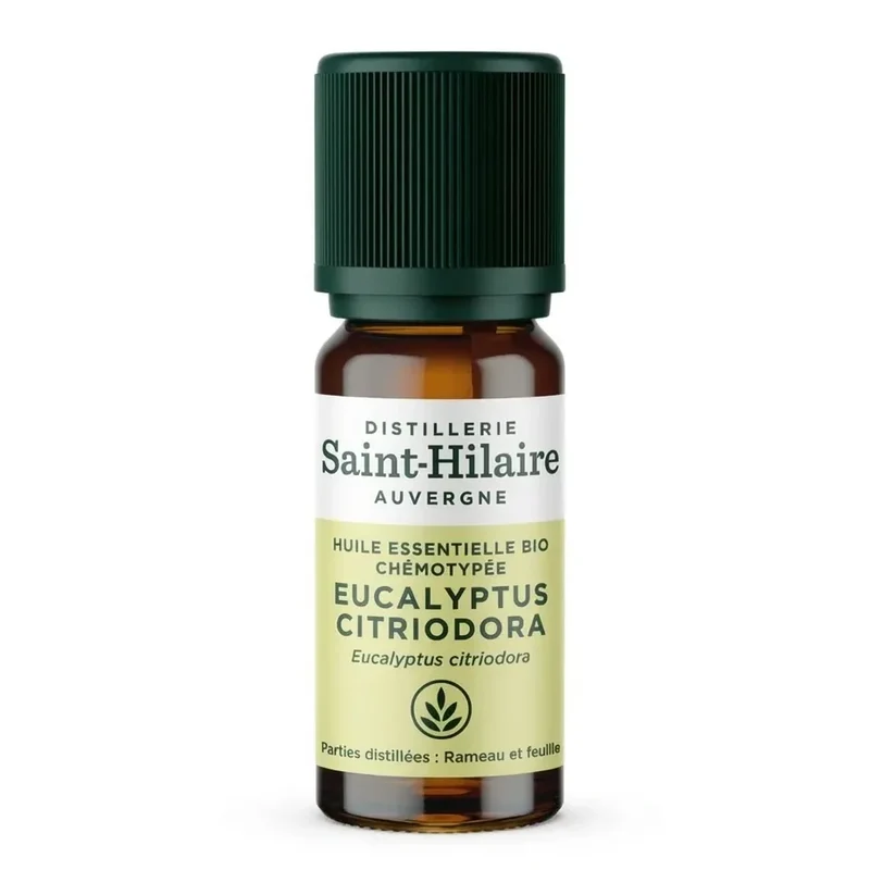 Huile Essentielle d'Eucalyptus Citronné Bio - 10 ml - Saint-Hilaire