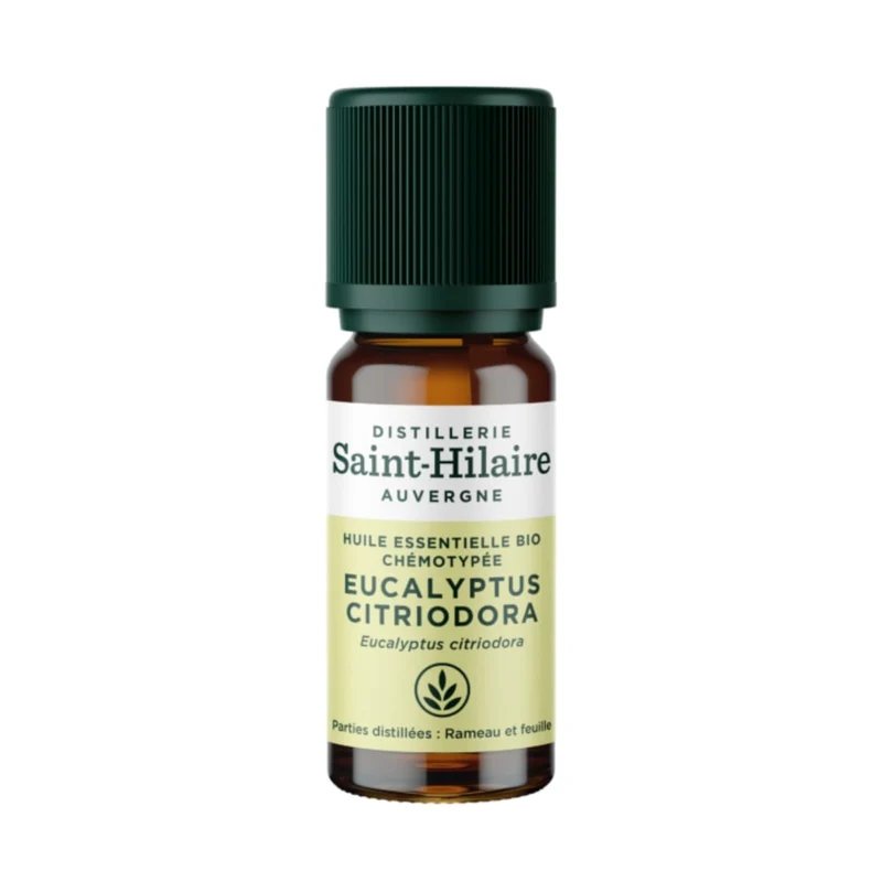 Huile Essentielle d'Eucalyptus Citronné Bio - 10 ml - Saint-Hilaire